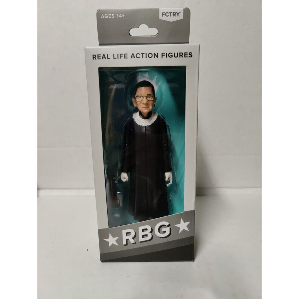 Collectible Justice Ruth Bader Ginsburg RBG Real Life Action Figure Doll NIB